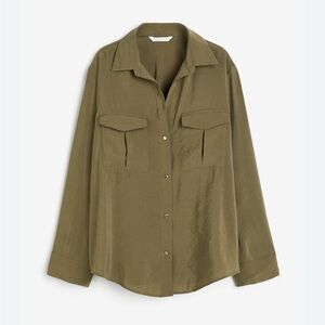 Nordstrom Olive Green Casual Shirt